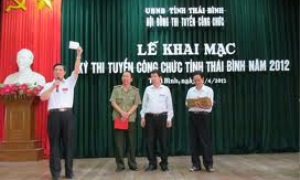 Thái Bình thi tuyển công chức khối đảng, đoàn thể